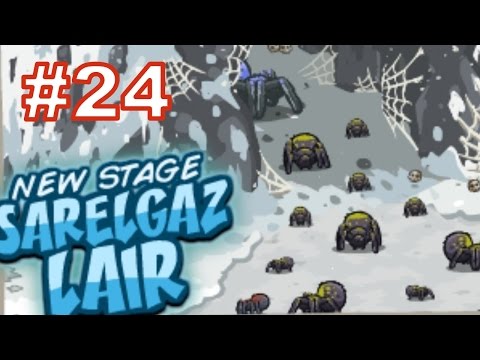 Видео: Русское прохождение KINGDOM RUSH - SARELGAZ LAIR + Героик + Айрон