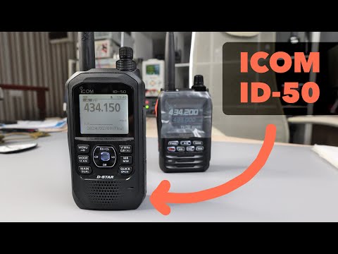 Видео: Icom ID-50. Одна из лучших радиостанций в 2024 году!