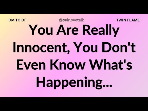 Видео: DM 💌 Ты действительно невинен, ты даже не знаешь, что...😇😔DM TO DF 🖤 Божественная мужская энергия