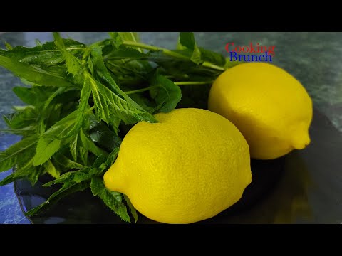 Видео: ЛИМОНАД ЗА 5 МИНУТ БЕЗ ВАРКИ! Насыщенный домашний лимонад с мятой.