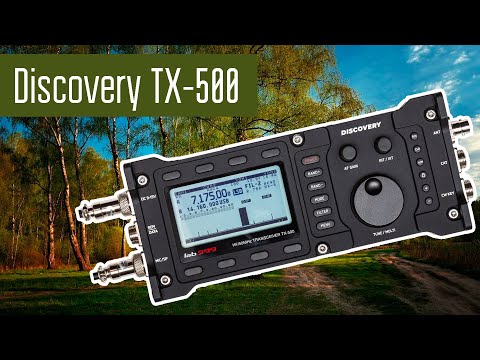 Видео: Discovery TX-500 КВ SDR трансивер для походов.