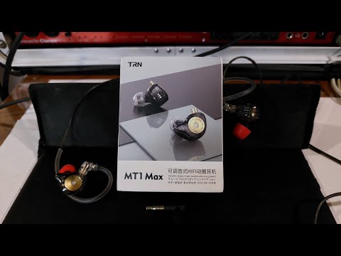 Видео: Наушники с эквалайзером в корпусе!) TRN MT1 Max