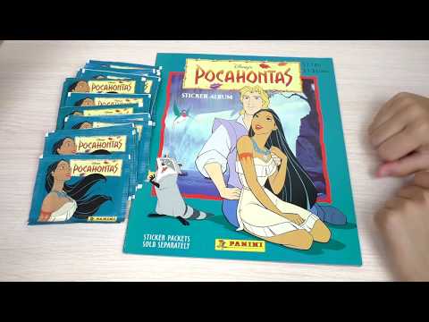 Видео: Покахонтас. Собираем коллекцию наклеек, часть 3