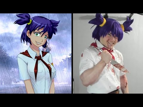 Видео: ДЕРЗКО ДЕЛАЕТ КОСПЛЕЙ НА ЛЕНУ ИЗ БЕСКОНЕЧНОГО ЛЕТА