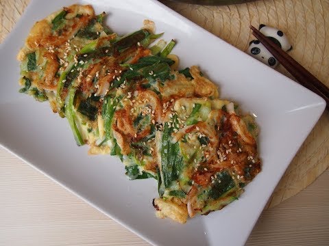 Видео: Традиционная корейская кухня: Яче чон (야채전) или овощные оладьи