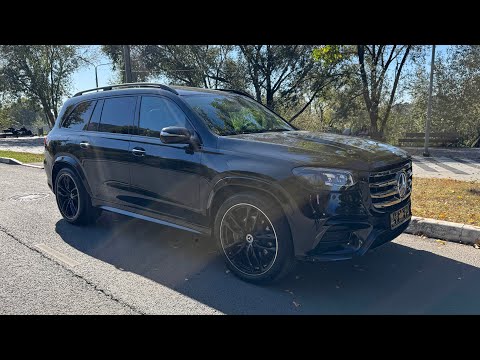 Видео: Тест Драйв Mercedes-Benz GLS 450 2024г. Цена 16.100.000 рублей.