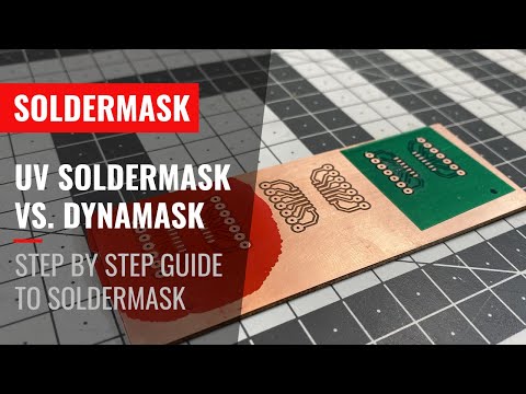 Видео: УФ-паяльная маска против Dynamask — практическое руководство!