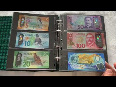 Видео: Моя колекція полімерних банкнот Світу/My World Polymer Banknote Collection