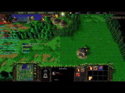Видео: ДВОЙНЫЕ БОНУСЫ В  SURVIVAL CHAOS WARCRAFT 3
