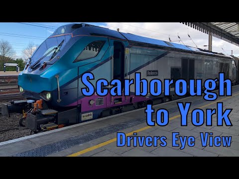 Видео: Скарборо — Йорк — взгляд водителя