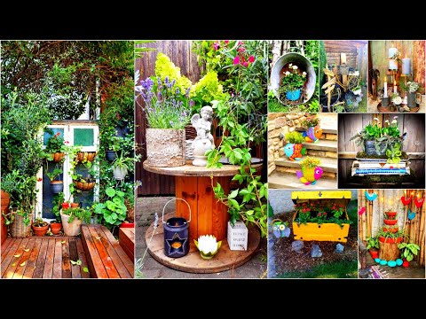 Видео: 280 идей для оформления сада: задний двор, коттедж, лужайка, передний двор! Идеи для сада