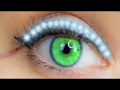 Видео: ГИРЛЯНДА ДЛЯ ГЛАЗ или СВЕТЯЩАЯСЯ ПОДВОДКА? Разоблачаем китайца™ / HAUL Gearbest 🐞 Afinka