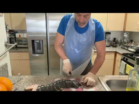 Видео: Классический шашлык из Осетрины