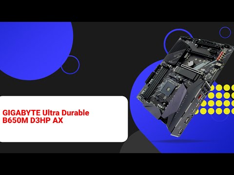 Видео: НИКС Компьютерный Супермаркет: видео про Материнская плата GIGABYTE B650M D3HP AX