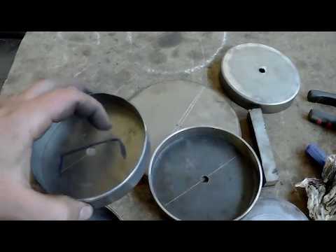 Видео: Ротационная вытяжка металла 2.5 мм