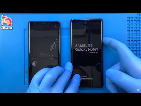 Видео: Samsung Galaxy Note 9 Замена экрана