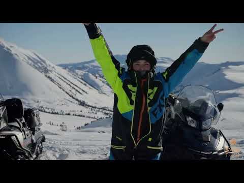 Видео: По Алтаю на снегоходах.