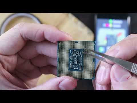 Видео: Моддинг CPU CoffeLake 1151v2 под 1151
