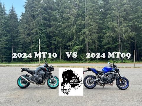 Видео: Сравнение Yamaha 09 2024-2025 годов и MT 10 2022-2025 годов