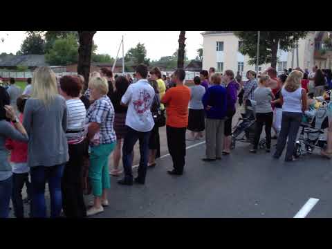 Видео: г.п. Бегомль, 3-го июля 2012 года.