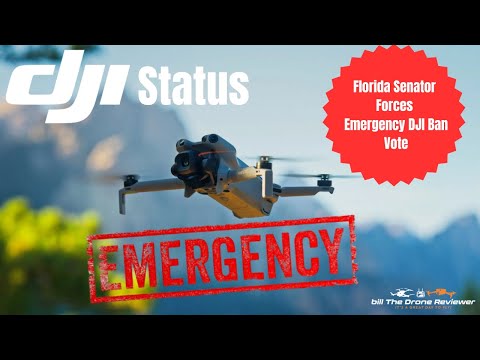 Видео: Статус DJI: Чрезвычайная ситуация, голосование за запрет DJI