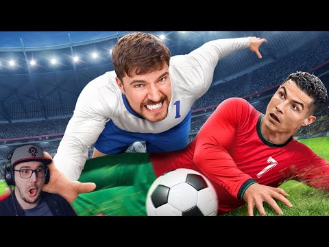 Видео: Обыграй Роналду, Выиграй $1,000,000 ► MrBeast ( МрБист ) | Реакция