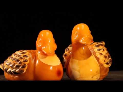 Видео: Изделия из янтаря