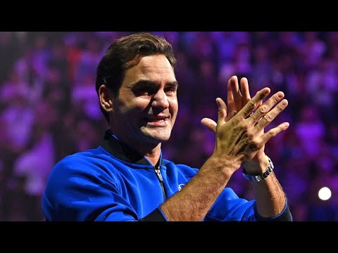 Видео: Роджер Федерер - прощание с легендой!