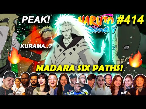 Видео: Мадара Мудрец Шести Путей!!💀Мы потеряли Кураму?🤯[МЕГА Реакция Mashup] Shippuden Ep 414