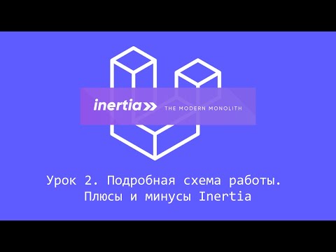 Видео: InertiaJS, урок 2. Подробная схема работы. Плюсы и минусы Inertia