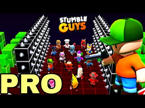 Видео: НАГИБАЮ ПРО ИГРОКОВ В СТАМБЛ ГАЙС! Pro Stumble Guys Player