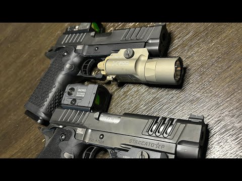 Видео: Staccato P против Staccato C2