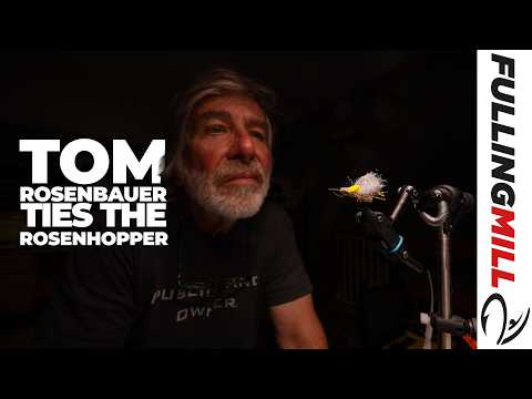 Видео: Вязание мушек с Томом Розенбауэром | The Rosenhopper | Пенная сухая мушка