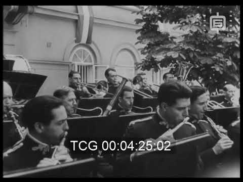 Видео: Царски Кинопреглед 87 - Честване на влизането ни в Оста; селянки; Български концерт в Унгария (1943)