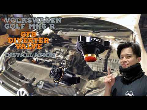 Видео: Установка GFB DV+ (Diver Valve+) на Volkswagen Golf MK6 R! - 085
