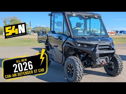 Видео: Знакомство с совершенно новым Can-Am Defender XT Cab HD11 2026 года