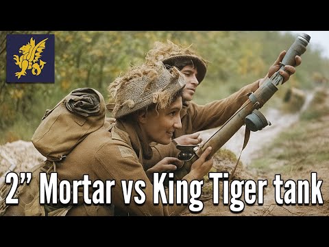 Видео: 2-дюймовый миномёт против танка «Королевский тигр» | Август 1944 г.
