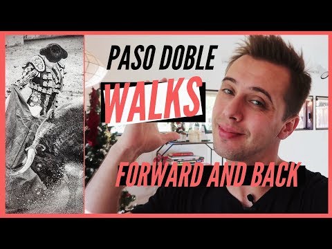 Видео: Пасо-добль ходит вперед и назад