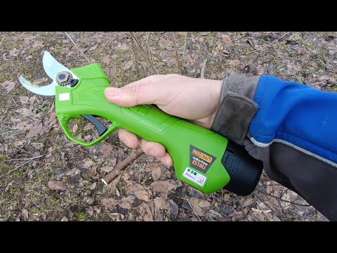 Видео: Купил аккумуляторный секатор procraft es16li первые впечатления / cordless pruner procraft es16li