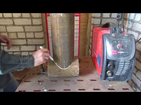 Видео: Как подогнать врезку трубы с зазором