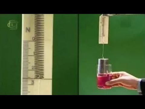Видео: Опыты по физике. Действие жидкости на погруженное тело