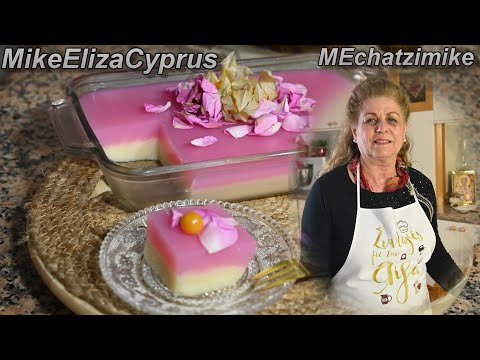 Видео: Двухцветный крем из манной крупы и розы от Элизы #MEchatzimike