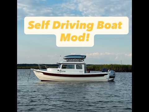 Видео: Обновление автопилота C-Dory 22 | Установка Garmin Reactor 40