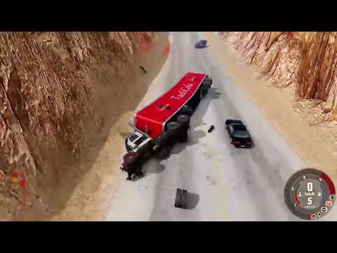 Видео: ДОСТАВКА ПОШЛА НЕ ПО ПЛАНУ!!! КРУТОЙ СПУСК | BeamNG drive