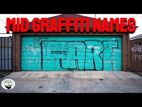 Видео: Имея имя в стиле граффити