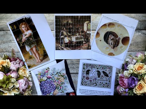 Видео: Эстэ, Панна, Перунов цвет. Новый процесс вышивки от Лавочки Фондучка