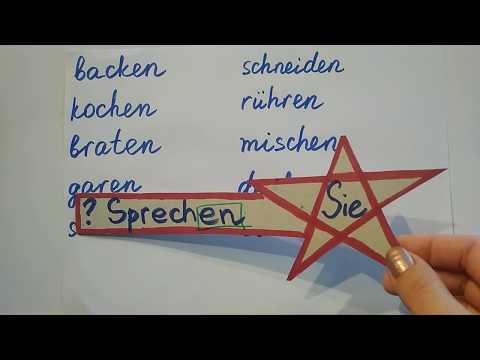 Видео: Розмовна німецька 23. Відповідь на питання до Sie. Sprechen Sie Deutsch? Ja, ich spreche...