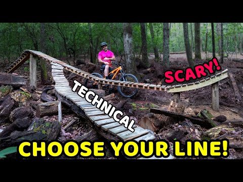 Видео: Строим и катаемся на НОВОЙ змеиной яме! Прыжок выше, а B-линия сложнее