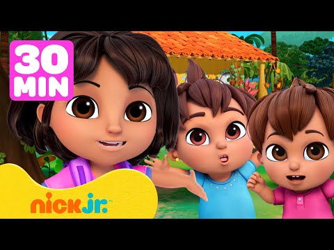 Видео: Даша | Приключения малышей с Дашей! 👶 30 минут | Nick Jr. Cyrillic