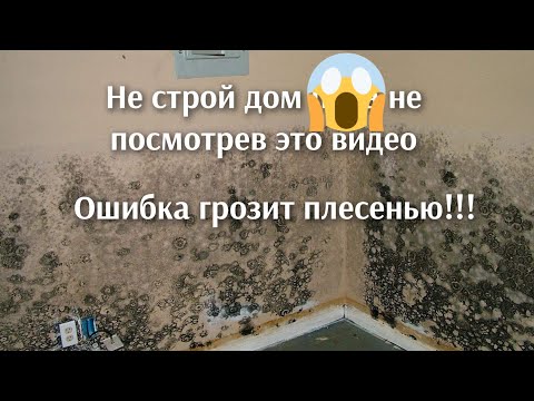 Видео: Осторожно плесень!!!! Не строй дом пока не посмотрите это видео.